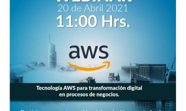 Tecnología AWS para transformación digital en procesos de negocios
