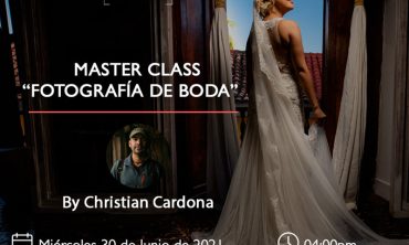 Master Class Gratis de Fotografía de Boda con Christian Cardona